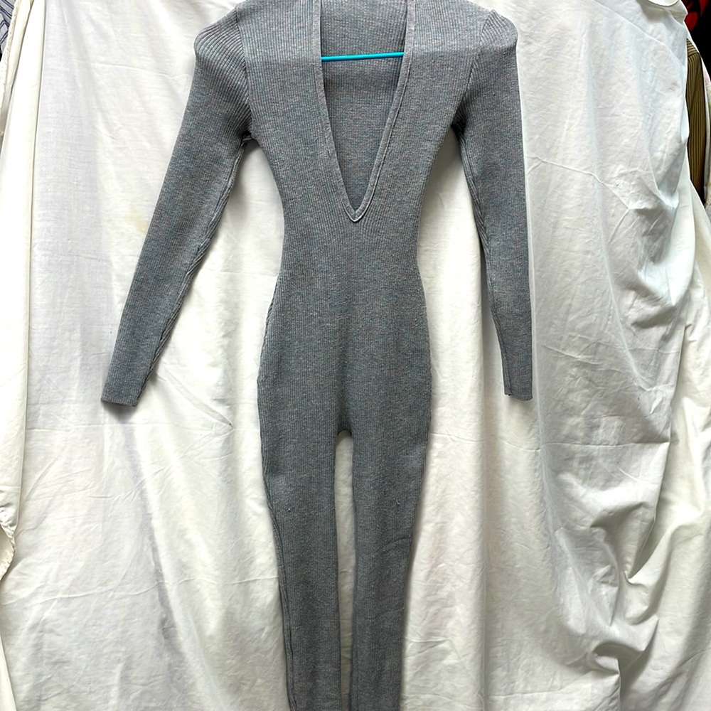 Pretty knit stretchy all over thermals ladies sz osfm 1/26/4